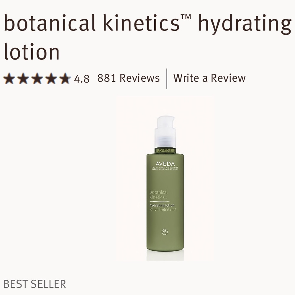 Aveda Botanical Kinetics Hydrating Lotion